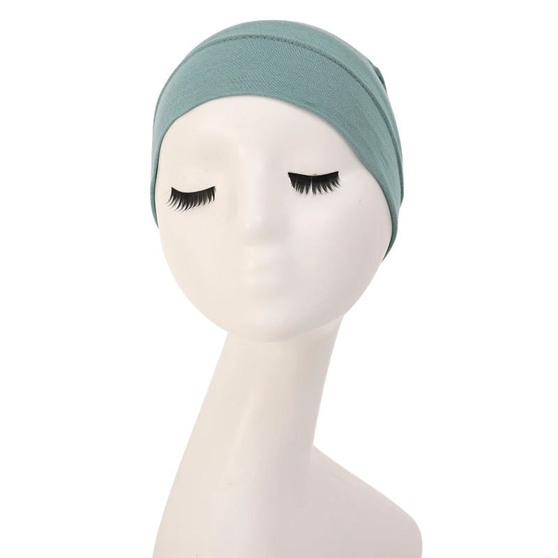 Fashion Muslim Hijab Caps Solid Underscarf Women Veil Modal Cotton Hijab Muslim Scarf Turbans Head Women's Hijabs Hat Islamic - ElinaStoreElinaStoreElinaStore91429693;2024129;1733751746