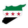 Flag Map of Syria Car Sticker Waterproof Vinyl Decal Car Accessories ملصق خريطة علم سوريا . - ElinaStore21924 PVCElinaStoreElinaStore91419634;2024129;1733751717