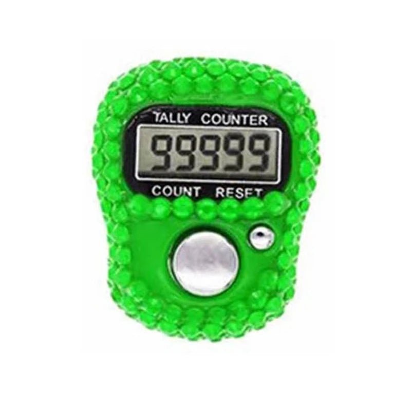 Material Finger Counter Bead Crafting Counter Rings with Diamond Embellished - ElinaStoreElinaStoreElinaStore<none>