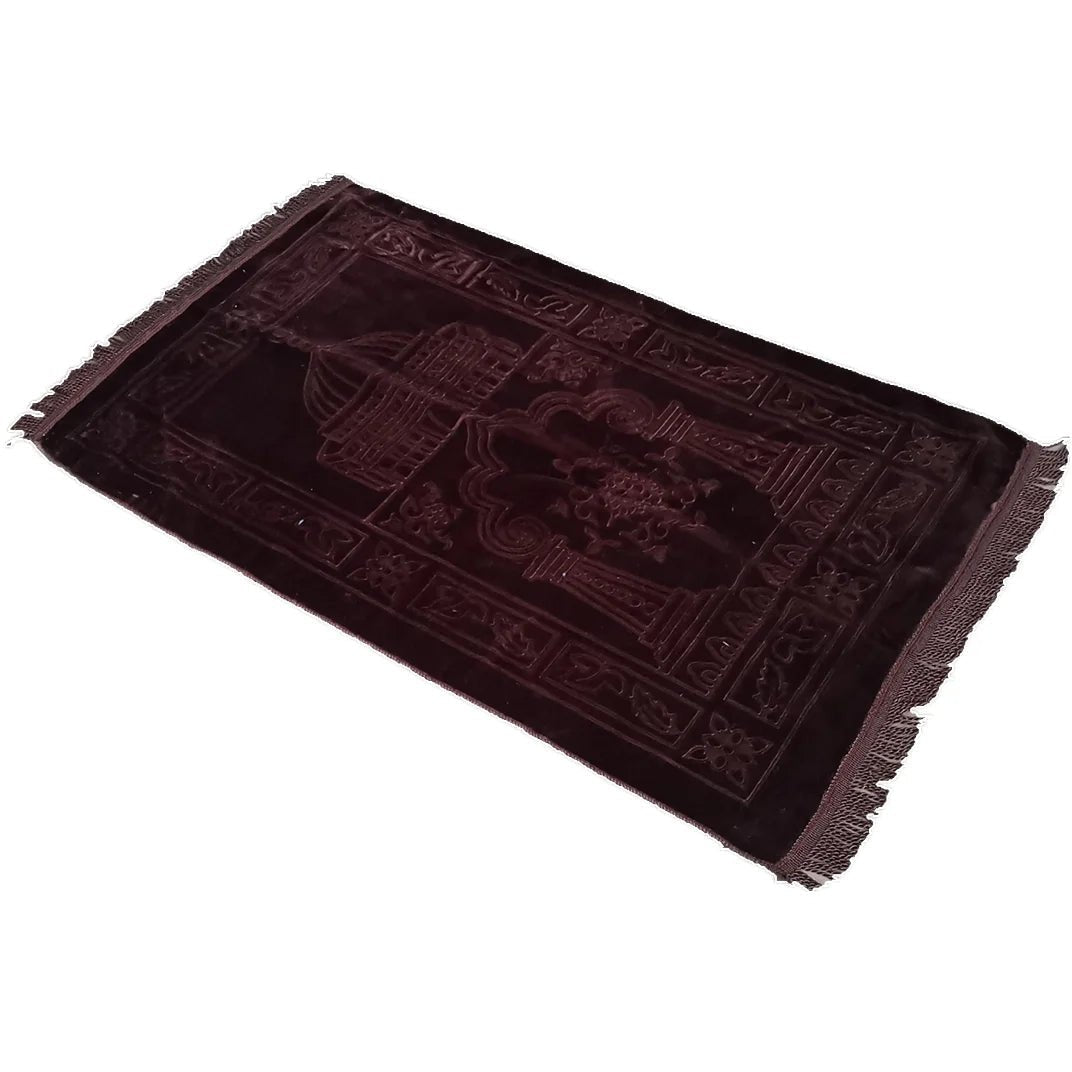 Prayer Rug Soft Sejadah Murah Velvet Sajadah Turkey Kiswah Pintu Kaabah Dari Mesir Hantaran Raudah - ElinaStoreCoffe Mix DesignElinaStoreElinaStore91431237;2024129;1733751739