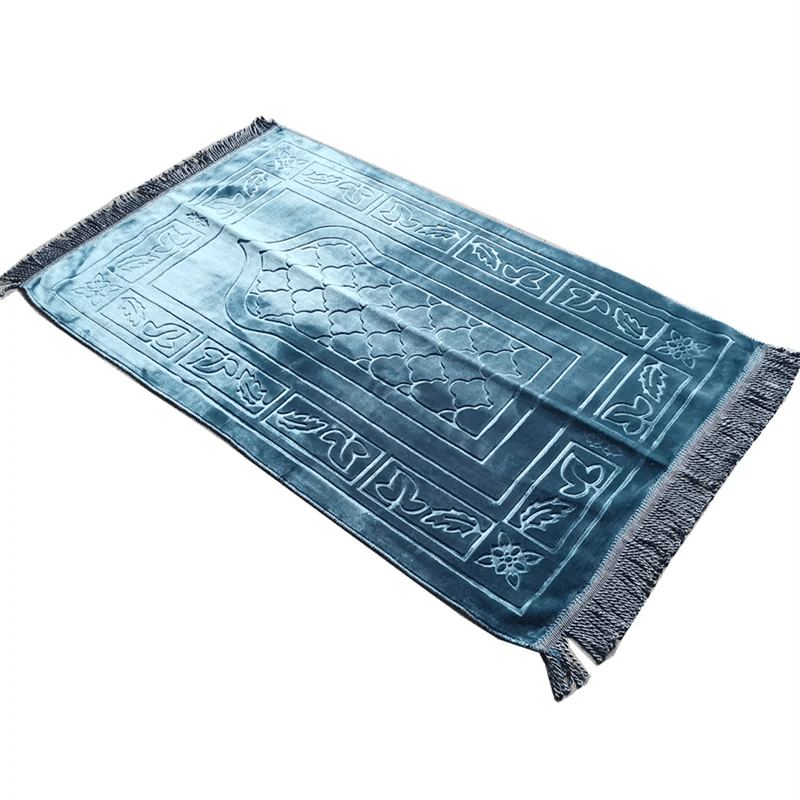 Prayer Rug Soft Sejadah Murah Velvet Sajadah Turkey Kiswah Pintu Kaabah Dari Mesir Hantaran Raudah - ElinaStoreRed Mix DesignElinaStoreElinaStore91431229;2024129;1733751739