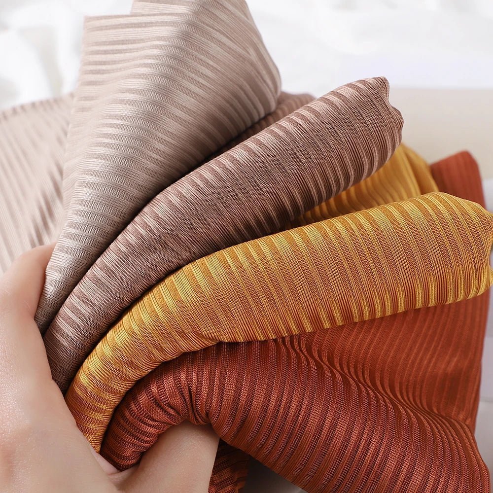 Ribbed Jersey Hijab Muslim Plain Scarf Crepe Hijab Scarf Soft Islamic Shawls Wraps Headband Voile Femme Musulman - ElinaStoreElinaStoreElinaStore91429235;2024129;1733751748