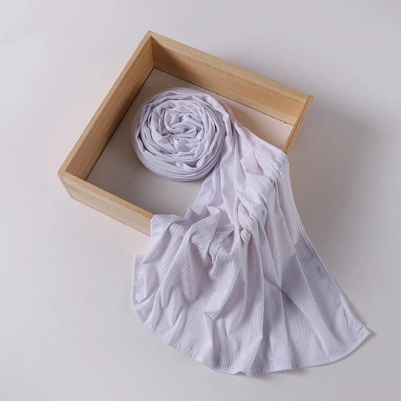 Ribbed Jersey Hijab Muslim Plain Scarf Crepe Hijab Scarf Soft Islamic Shawls Wraps Headband Voile Femme Musulman - ElinaStoreElinaStoreElinaStore91429242;2024129;1733751748