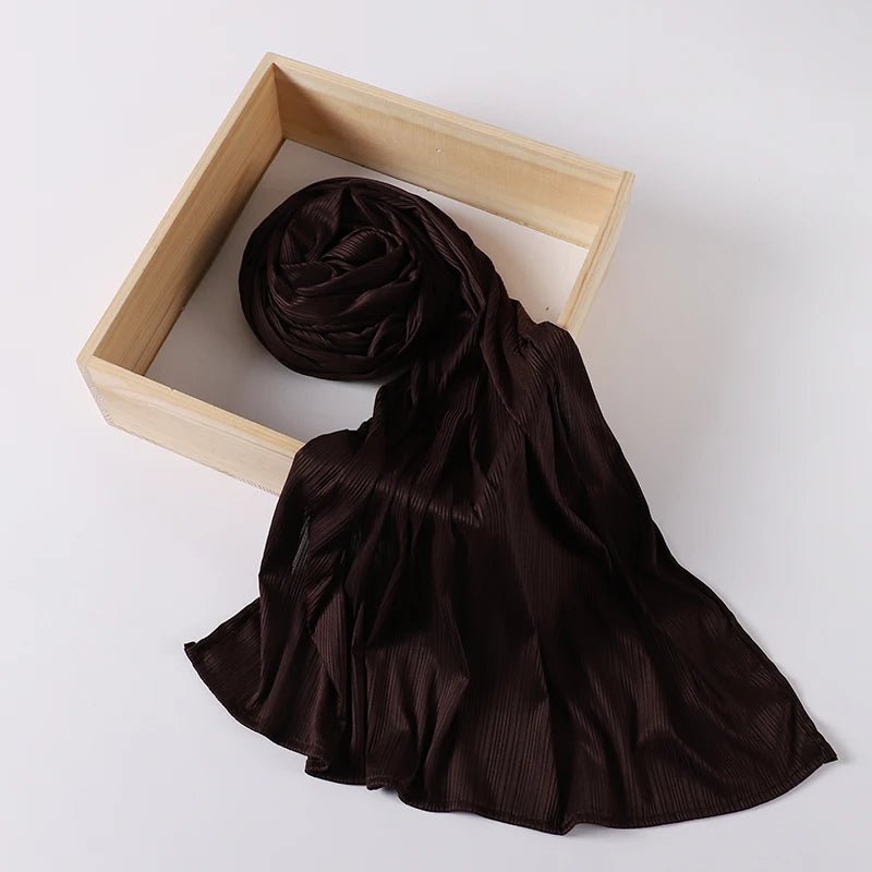 Ribbed Jersey Hijab Muslim Plain Scarf Crepe Hijab Scarf Soft Islamic Shawls Wraps Headband Voile Femme Musulman - ElinaStoreElinaStoreElinaStore91429244;2024129;1733751748