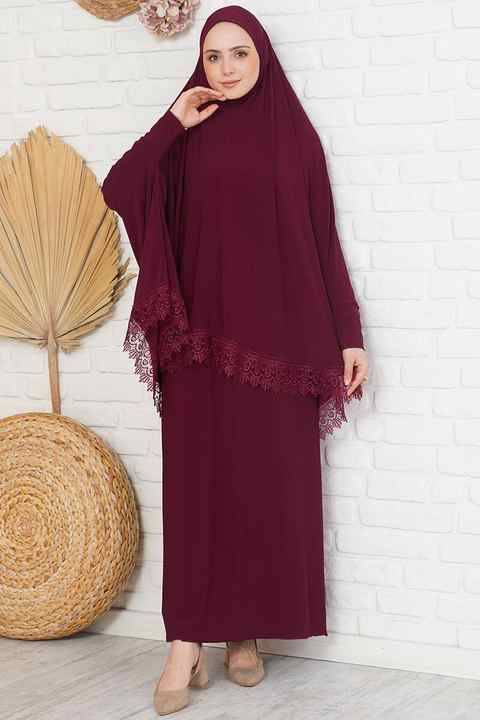 Women Muslim Islamic Hijab Blouse Skirts Sets Ramadan Prayer Khimar Abaya Robe Arab Burqa Middle East Vestidos - ElinaStoreWhiteElinaStoreElinaStore91428640;2024129;1733751726
