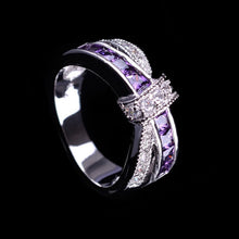 White Gold 925 Plated Silver Ring