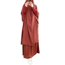 Women Hooded Muslim Hijab Dress