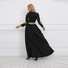 New Muslim Fashion Elegant Muslim Women's Embroidery Dress