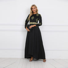 New Muslim Fashion Elegant Muslim Women's Embroidery Dress