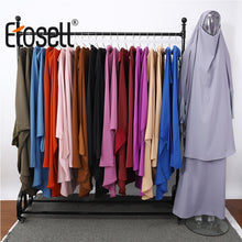 Women Hooded Muslim Hijab Dress