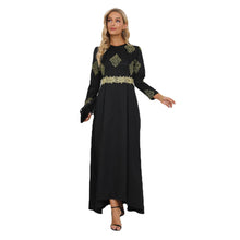 New Muslim Fashion Elegant Muslim Women's Embroidery Dress