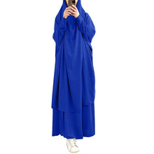 Women Hooded Muslim Hijab Dress