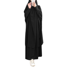 Women Hooded Muslim Hijab Dress