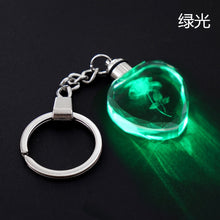 Rose Flower LED Keychain