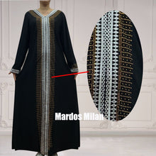 New Dubai Lady Dress Muslim Women's Lace With Diamond