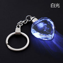 Rose Flower LED Keychain