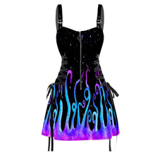 Gothic Mini Dress: Sexy Galaxy