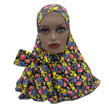 Hijab with Snap Fastener