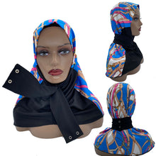 Hijab with Snap Fastener