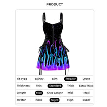 Gothic Mini Dress: Sexy Galaxy