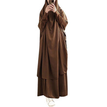 Women Hooded Muslim Hijab Dress