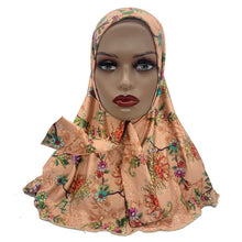 Hijab with Snap Fastener