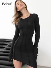 Sexy Knitted Bodycon Dress 2023