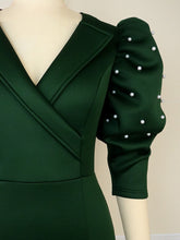 Elegant Dark Green Midi Dresses