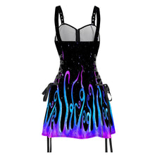 Gothic Mini Dress: Sexy Galaxy