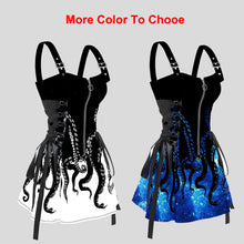 Gothic Mini Dress: Sexy Galaxy