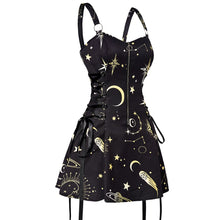 Gothic Mini Dress: Sexy Galaxy