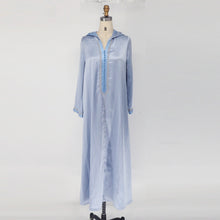 Muslin Abaya For Women Loose Long Sleeves