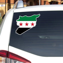 Flag Map of Syria Car Sticker Waterproof Vinyl Decal Car Accessories ملصق خريطة علم سوريا . - ElinaStore21924 PVCElinaStoreElinaStore91419634;2024129;1733751717