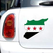 Flag Map of Syria Car Sticker Waterproof Vinyl Decal Car Accessories ملصق خريطة علم سوريا . - ElinaStore21924 PVCElinaStoreElinaStore91419634;2024129;1733751717