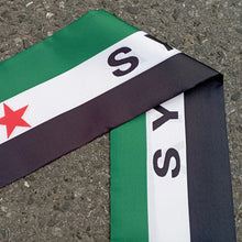 Syria Scarf 15*150cm The Syrian Arab Republic Syrian three Star Scarf Banner - ElinaStoreBlue and White StripeElinaStoreElinaStore91419912;2024129;1733751719