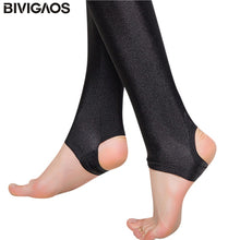 BIVIGAOS Summer Women's Colorful Super Elastic Leggings