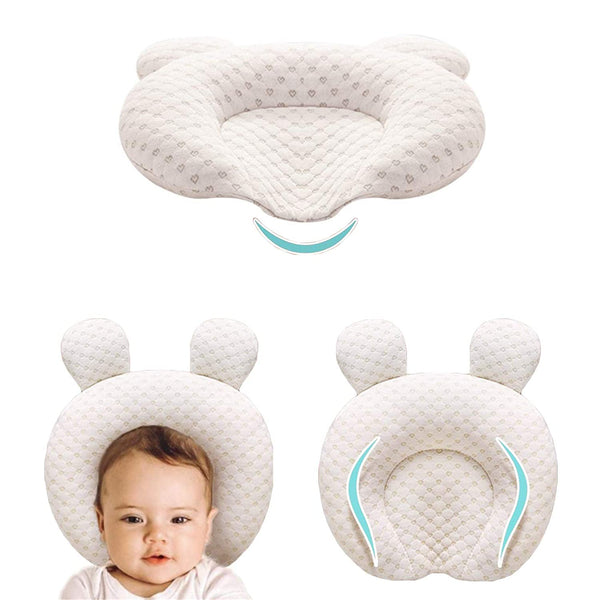 Baby Anti-Bias Head Latex Stereotyped Pillow